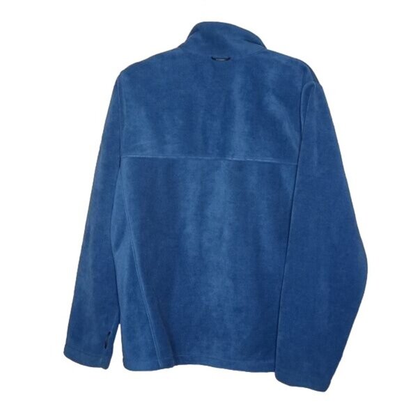 Columbia Interchange Full Zip Fleece Jacket Sz. Medium Carribean Sea Blue - Picture 3 of 4